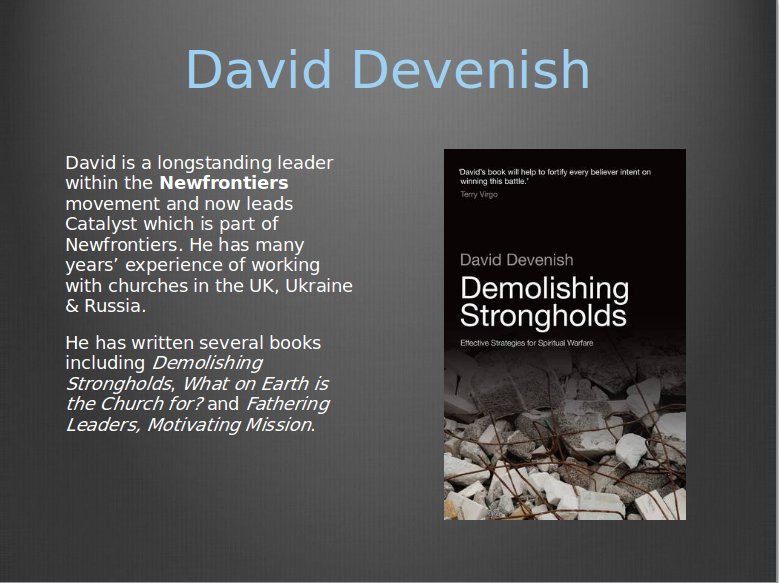 David Devenish Your Kingdom David Devenish Your Kingdom